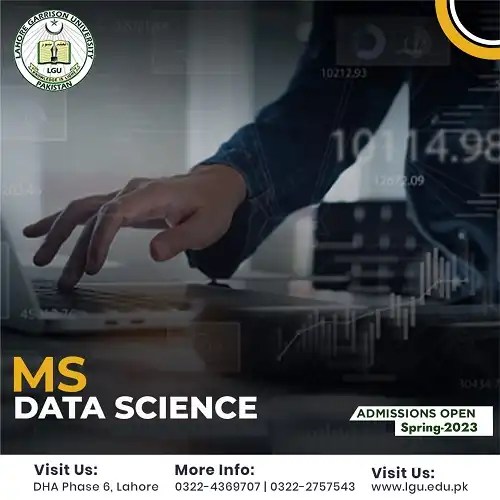 MS Data Science Lahore Garrison University