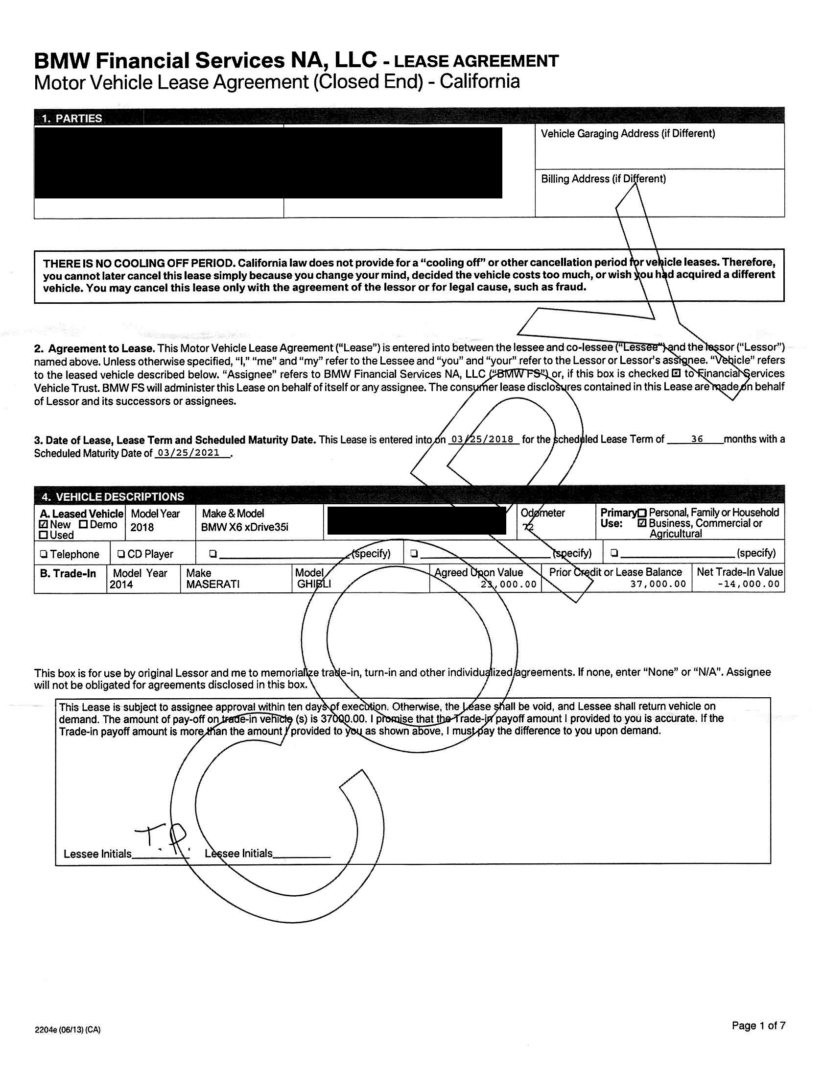 BMW Lease with Previous Car Buyout Ask the Hackrs Leasehackr Forum