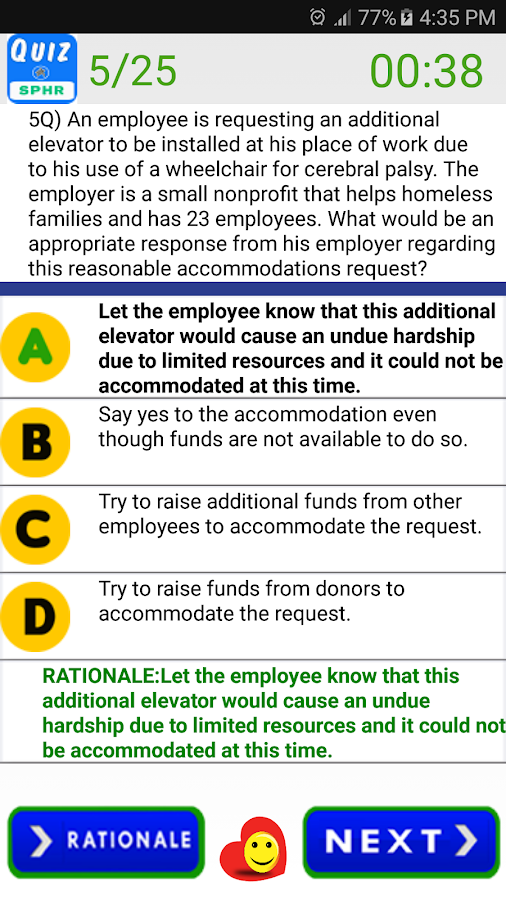 SPHR Human Resources Exam Android Apps on Google Play