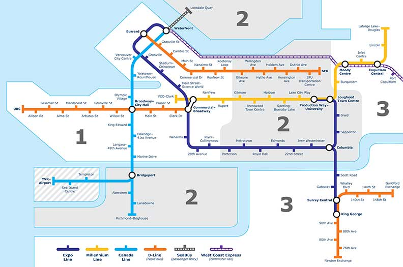 Public Transit in Vancouver Get Around with Ease Prepare For Canada