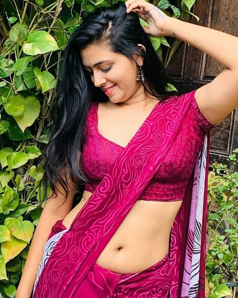Instagram sensation ketika sharma will make your jaws drop with. Instagram Model Kajal Tiwari Latest Saree Navel Photos