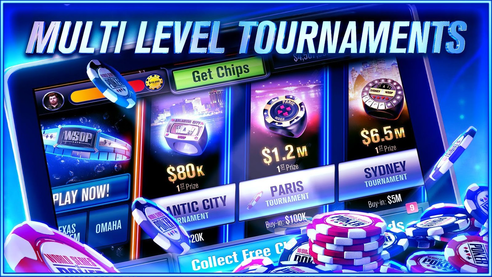 World Series of Poker WSOP Free Texas Holdem Android Apps on Google