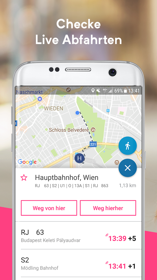 wegfinder Fahrplan, Tickets, Routenplaner AndroidApps auf Google Play