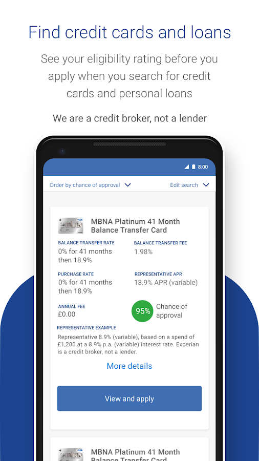 Experian Credit Score Android Apps on Google Play