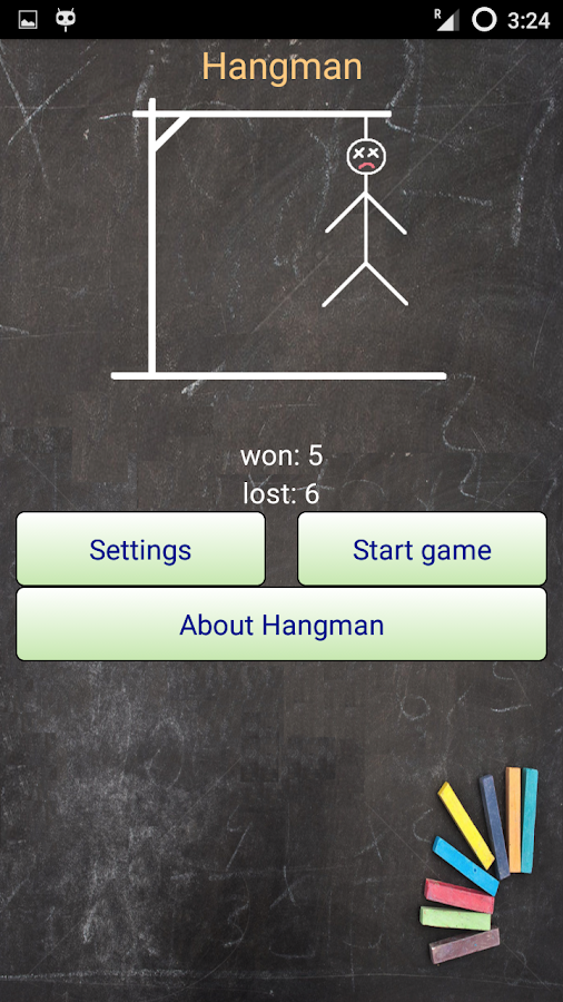 Hangman Game Word Search Puzzles