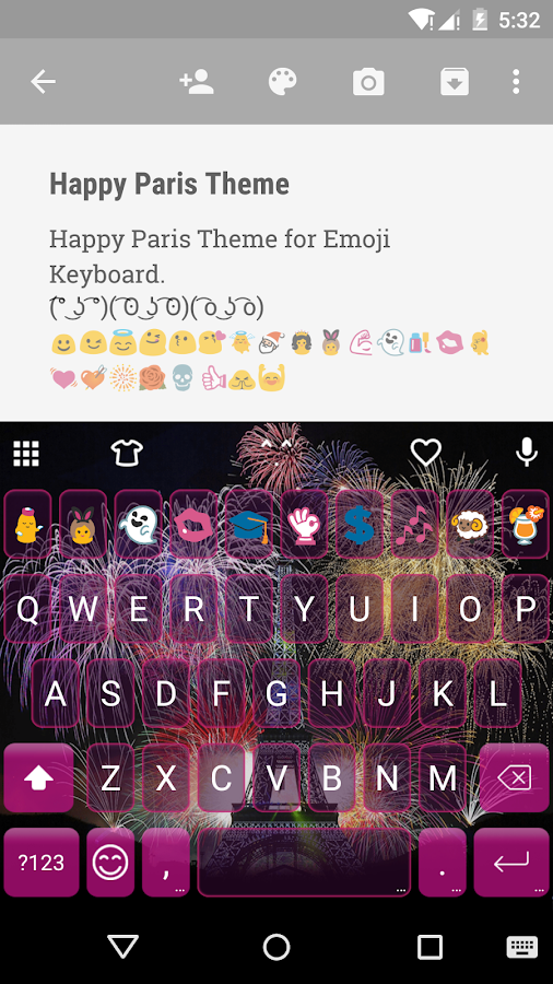 Happy Paris Emoji Keyboard Android Apps on Google Play