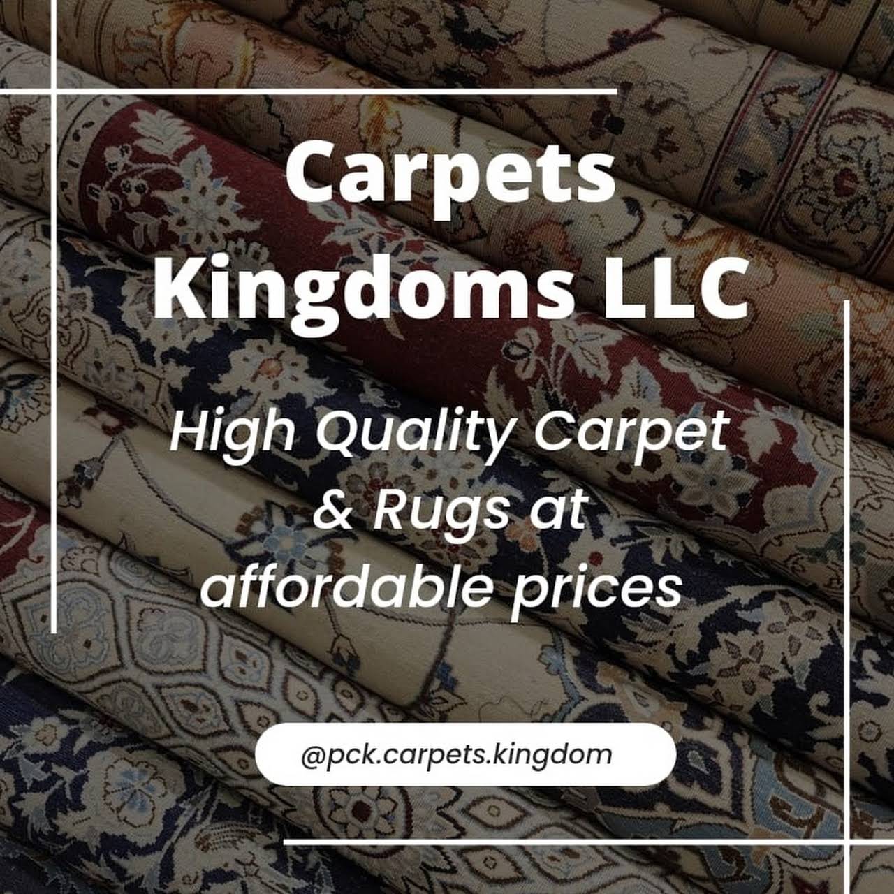 مملكة السجاد العجمي والتحف د م م Carpets Kingdom LLC We specializes