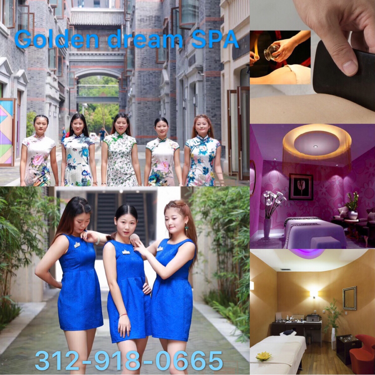 Golden Dream Spa 芝加哥的Massage Spa