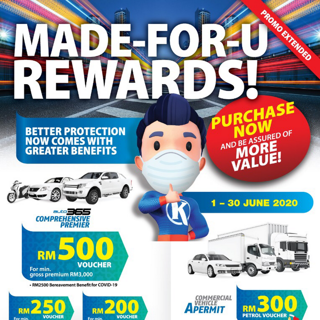 Kurnia Car Insurance Calculator