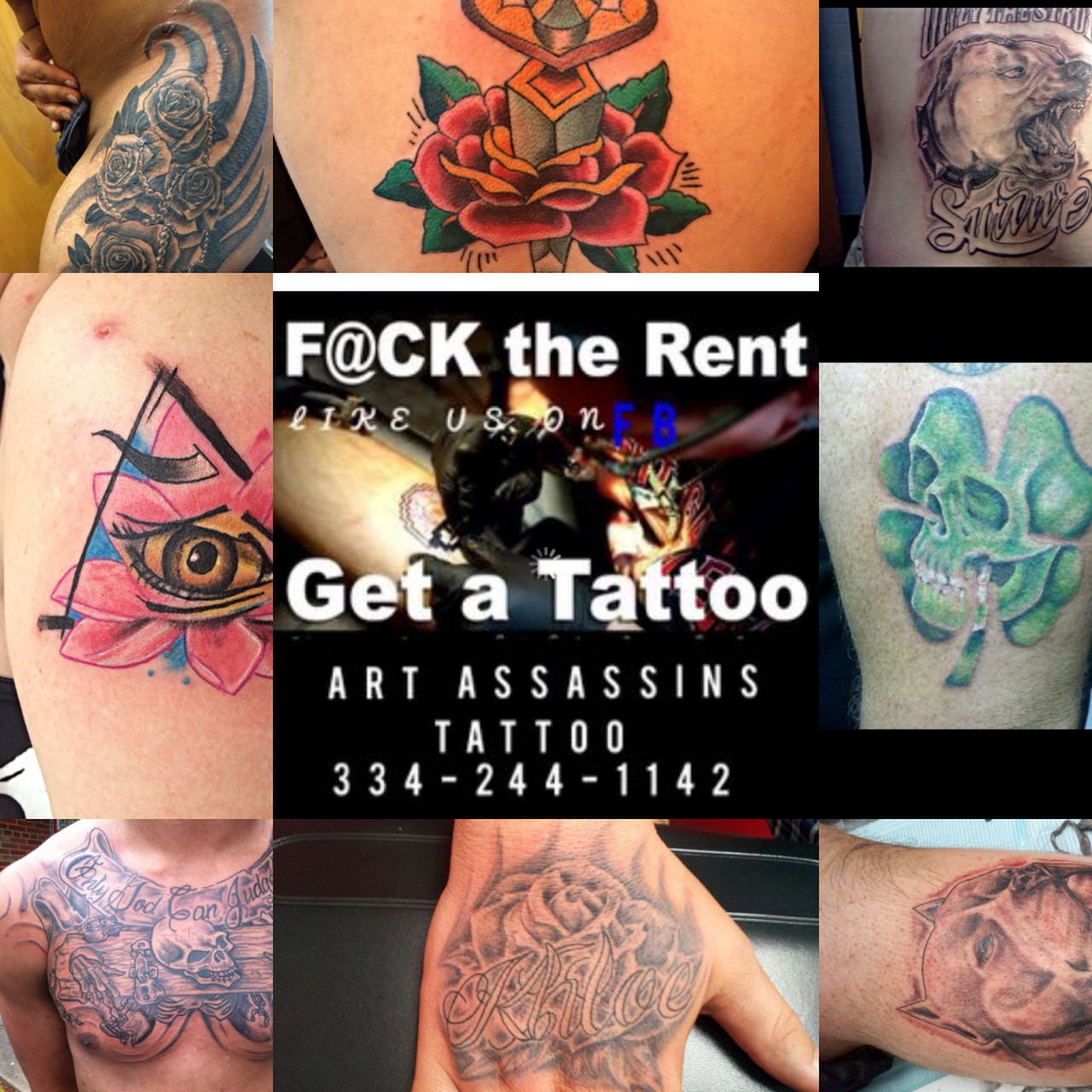 Art Assassins Tattoo The best damn tattoo shop in Montgomery