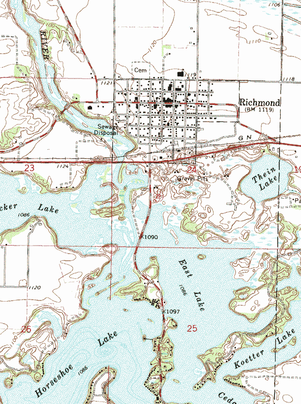 Horseshoe Chain Of Lakes Map Zip Code Map