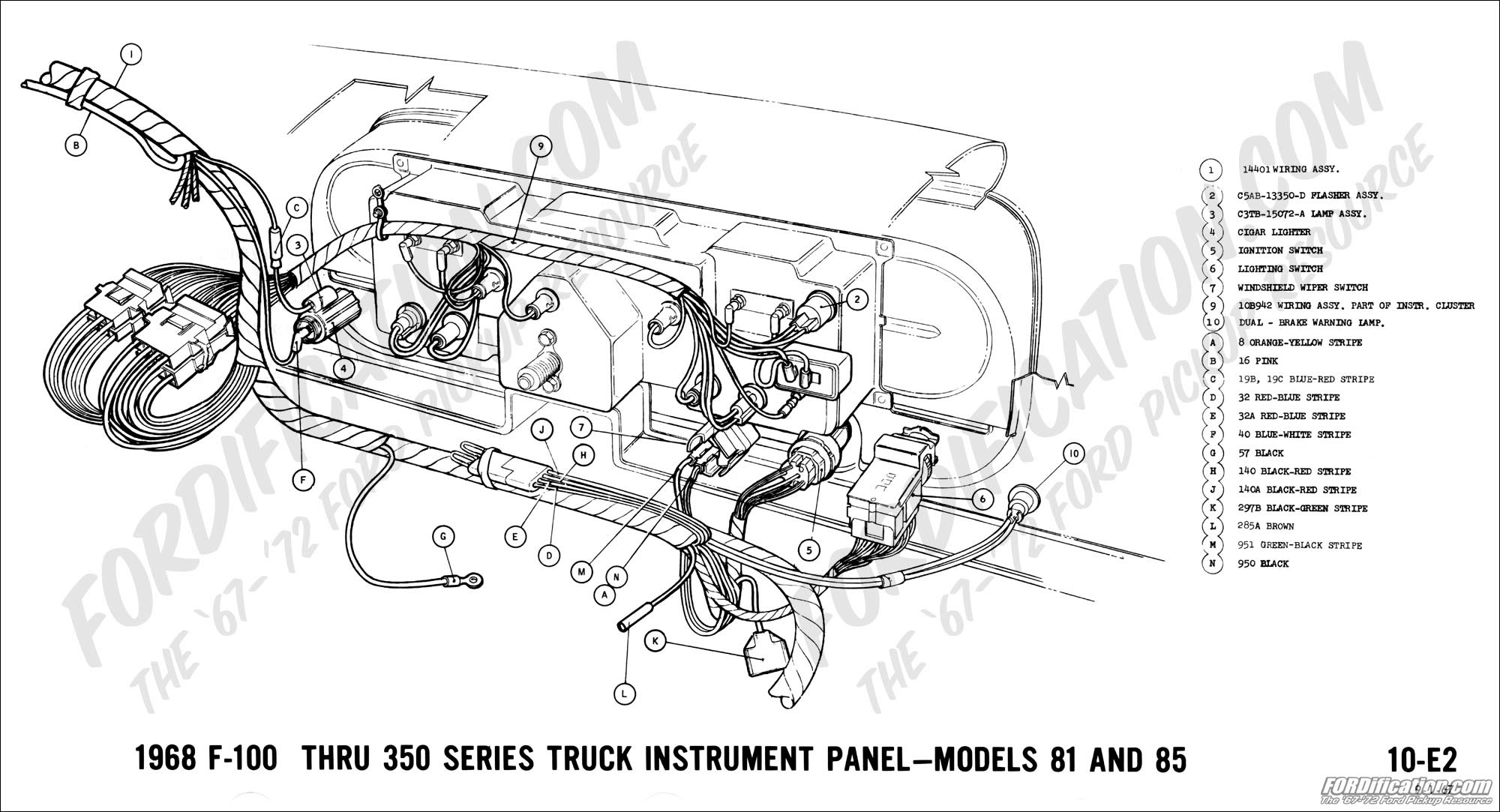 1972 Ford F 250 Wiring Diagram Wiring Diagram Schemas