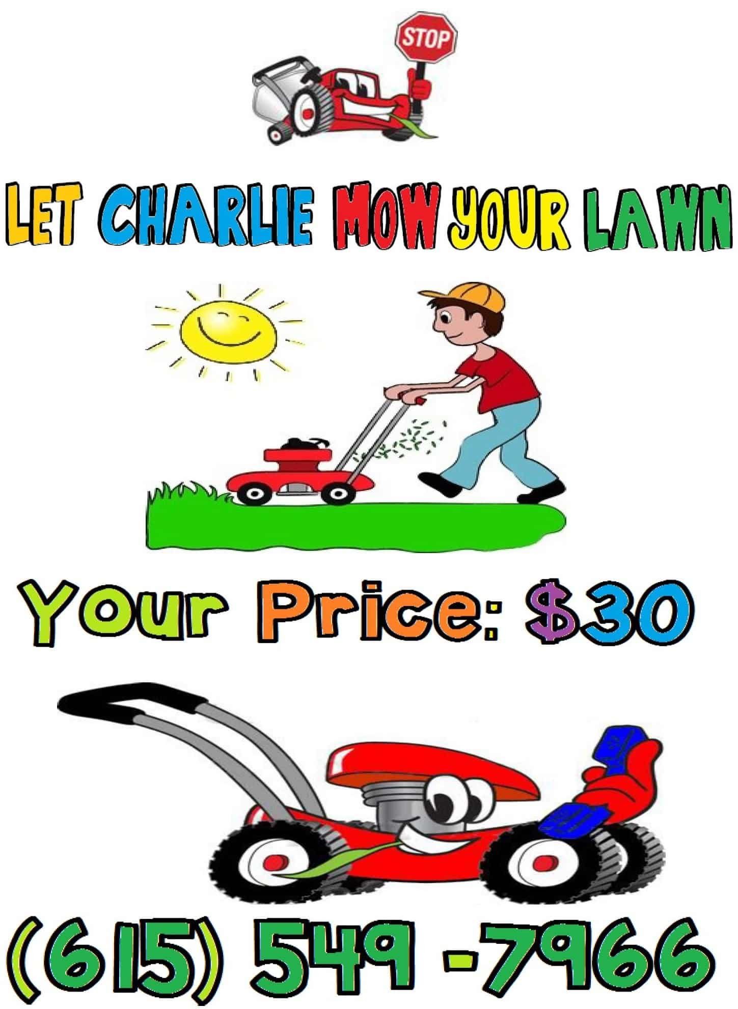 17 Lovely Lawn Care Advertising Flyers