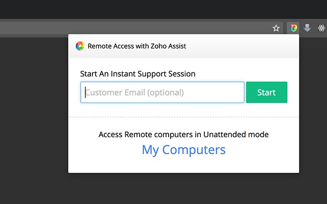 Zoho Assist FREE Remote Support Tool Chrome Web Store