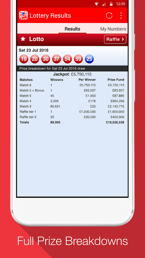 Lottery Results Android Apps on Google Play