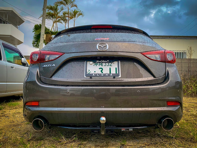 アクセラスポーツ BM2FSのMazda3,ヒッチキャリア,ヒッチメンバー,石垣島,usdmに関するカスタム＆メンテナンスの投稿画像｜車の
