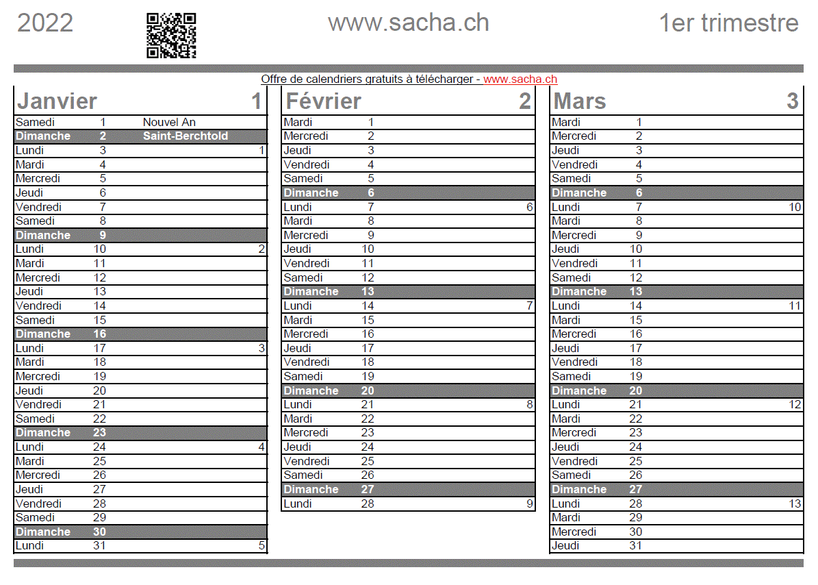 Calendrier Troisieme Trimestre 2022 Calendrier Imprimer 2022