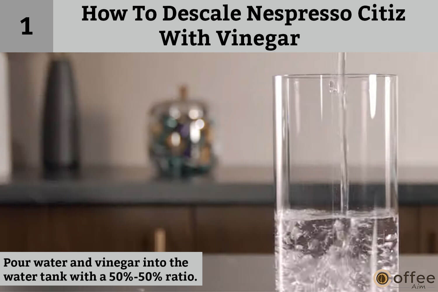 How To Descale Nespresso Citiz With Vinegar