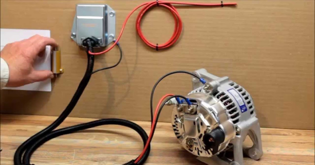 Wiring Diagram For Alternator With External Voltage Regulator