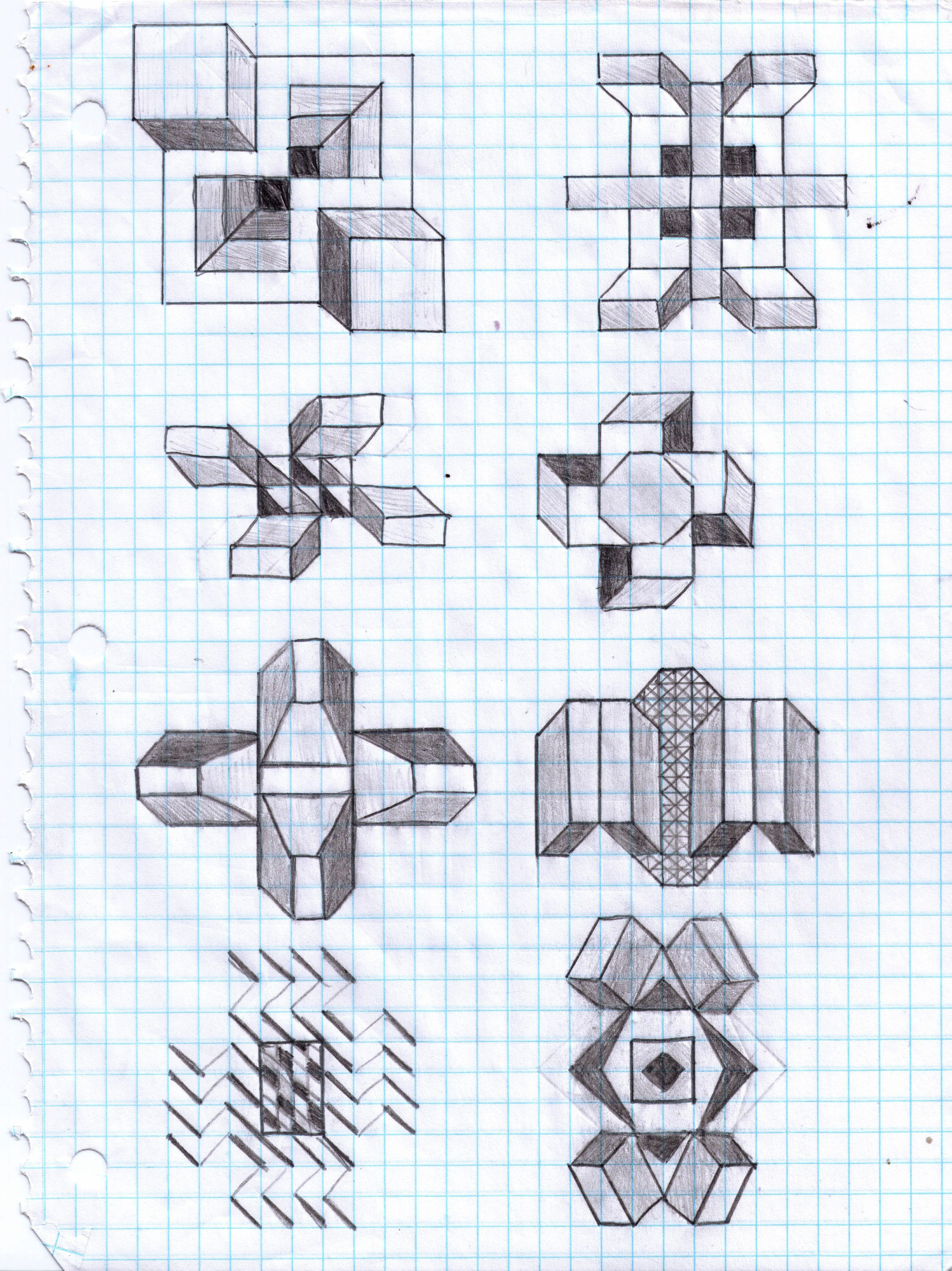 Cartoon Character Graph Paper Drawings With Coordinates