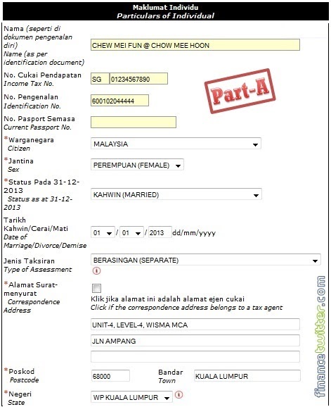 Tuntutan mestilah disokong oleh pengamal perubatan yang berdaftar dengan majlis perubatan malaysia. Trainees2013: E Filing Borang B 2018