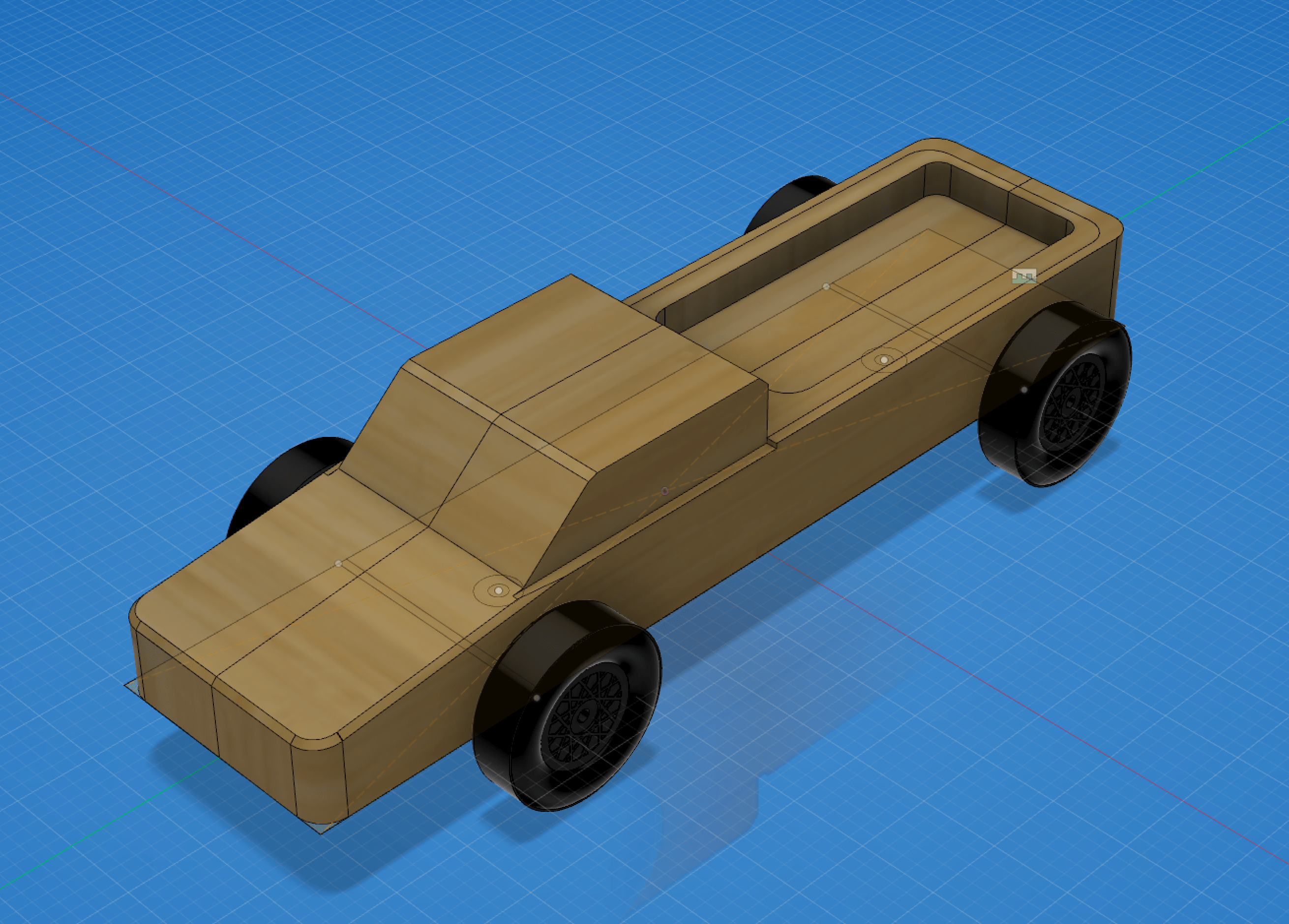 Semi Truck Pinewood Derby Truck Designs