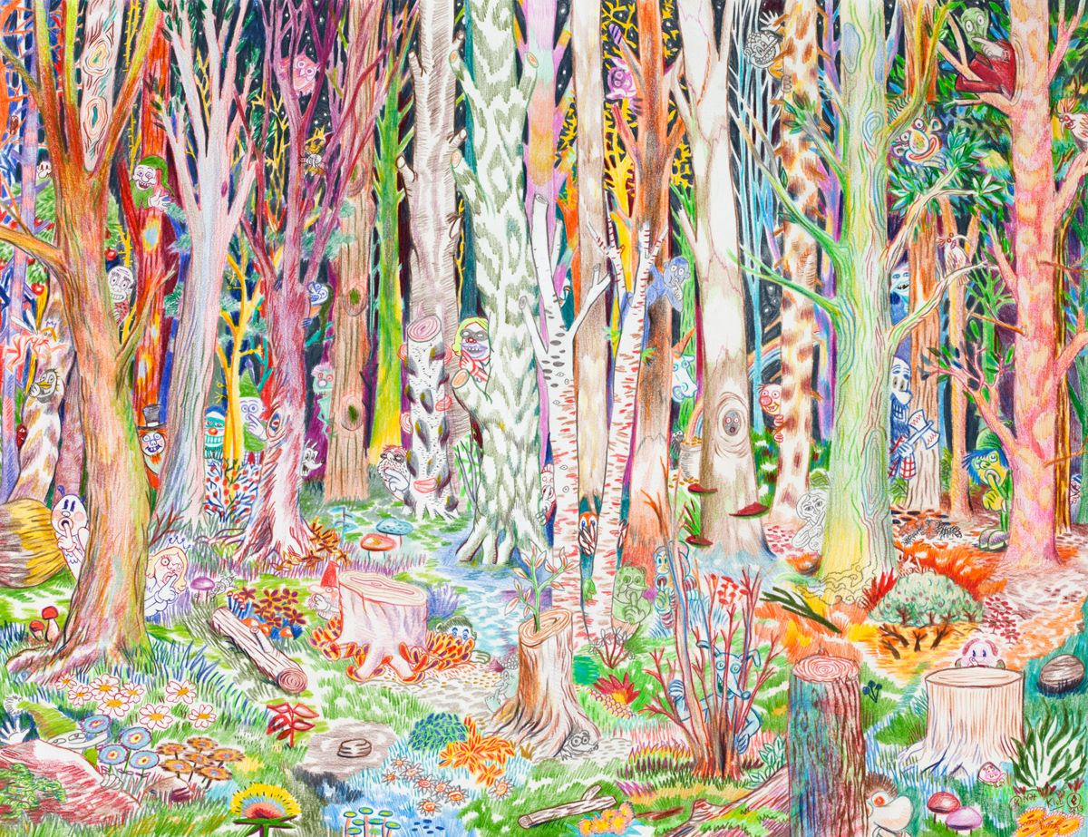 Idées Pour Dessin Au Crayon De Couleur Technique Random