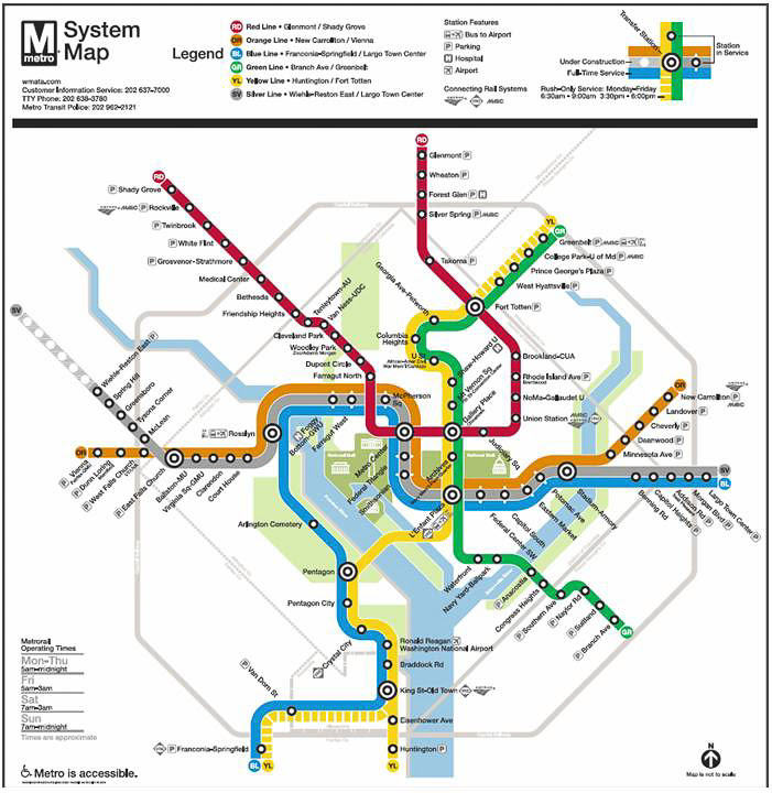 Washington Dc Metro Map Pdf Gadgets 2018