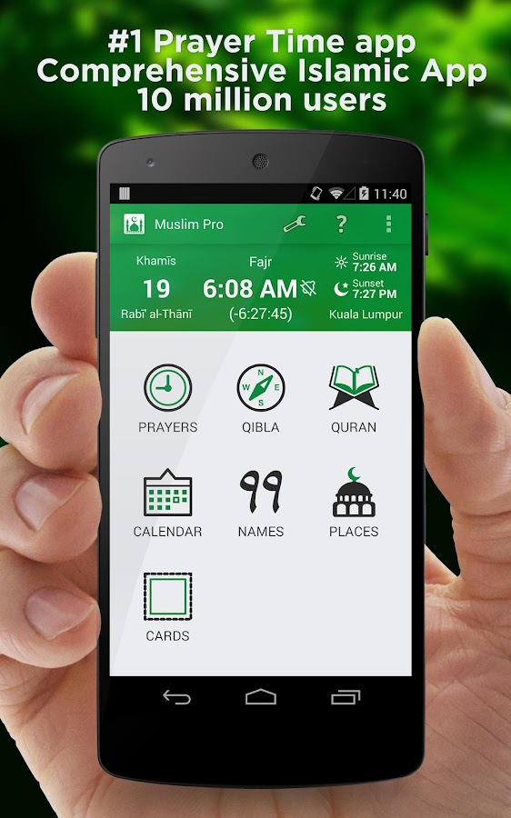 Muslim Pro Azan,Quran,Qibla screenshot