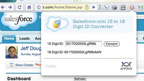 Salesforce 15 to 18 digit ID converter sfvfapex