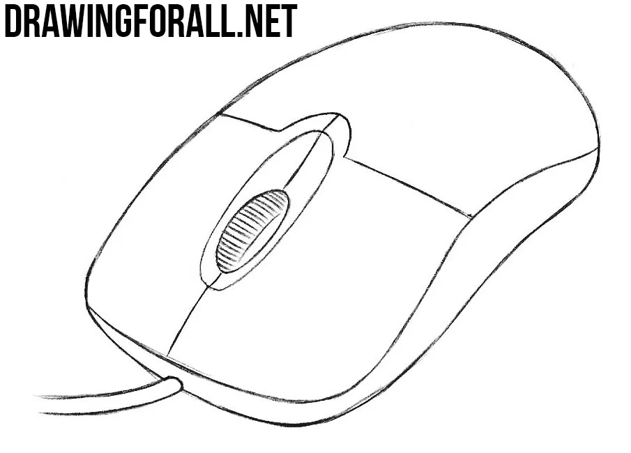 35+ Latest Computer Mouse Drawing Easy Armelle Jewellery