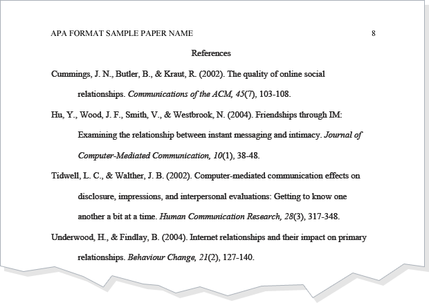 Works Cited Apa Style Generator