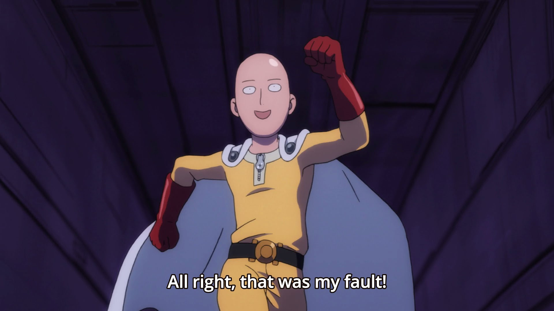 One Punch Man Funny Wallpaper Bakaninime