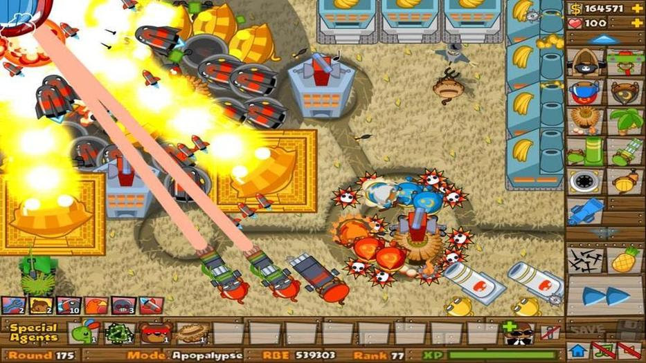 Black And Gold Games: Bloons Tower Defense 5 Offline