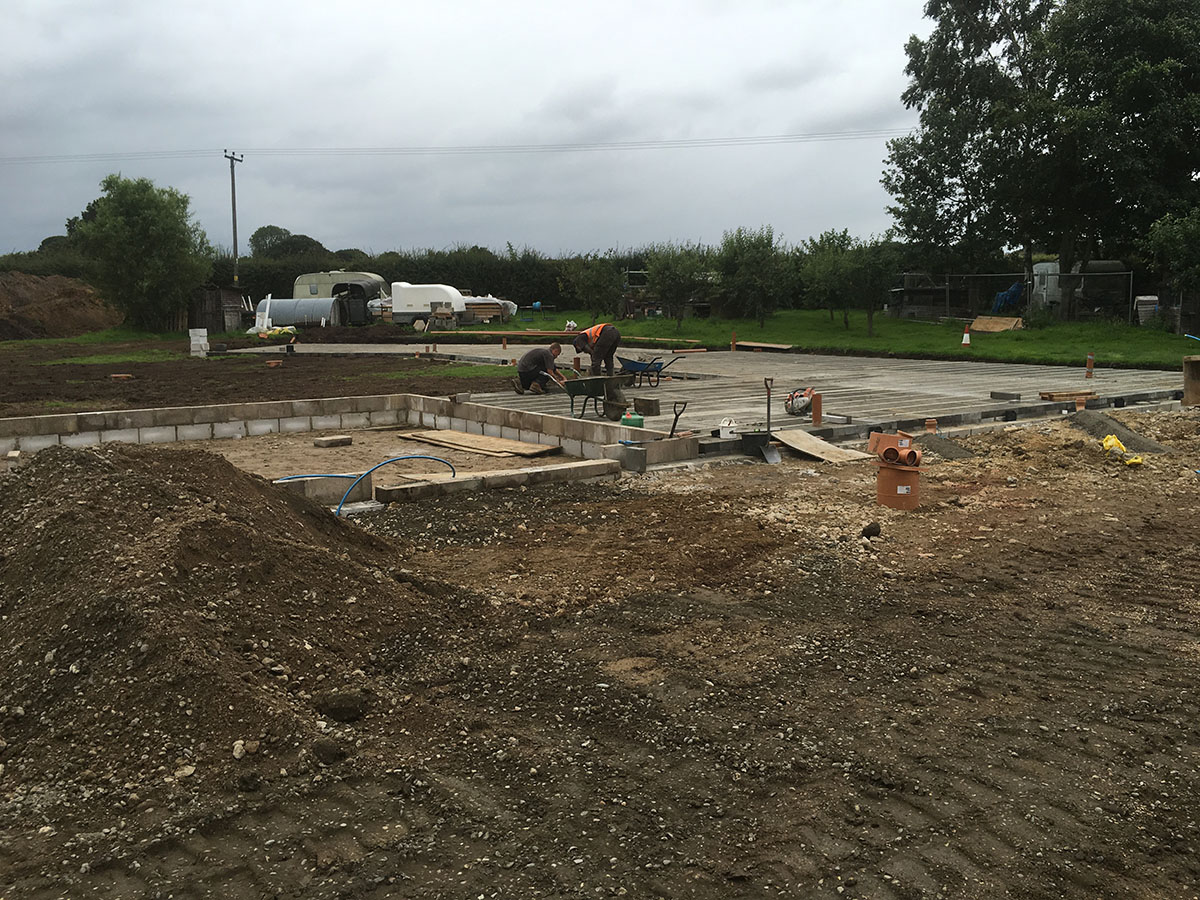 Private Self Build Projects Groundworks & surfacing in Norfolk