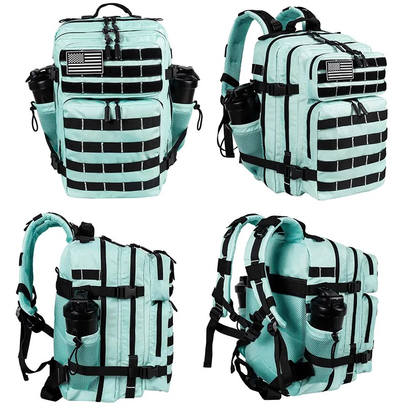 35L Gym Backpack W/Cup Holders Light Green LHI
