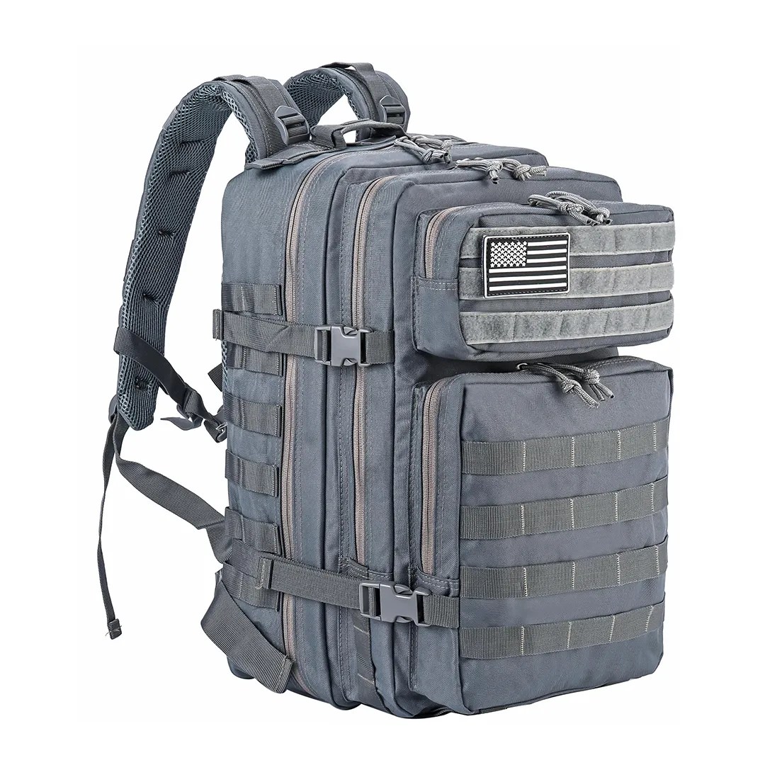 45L Large Basic Gym Backpack Grey LHI