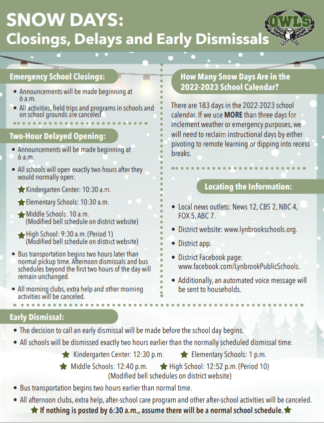 Whether the Weather Warrants a Snow Day Horizon