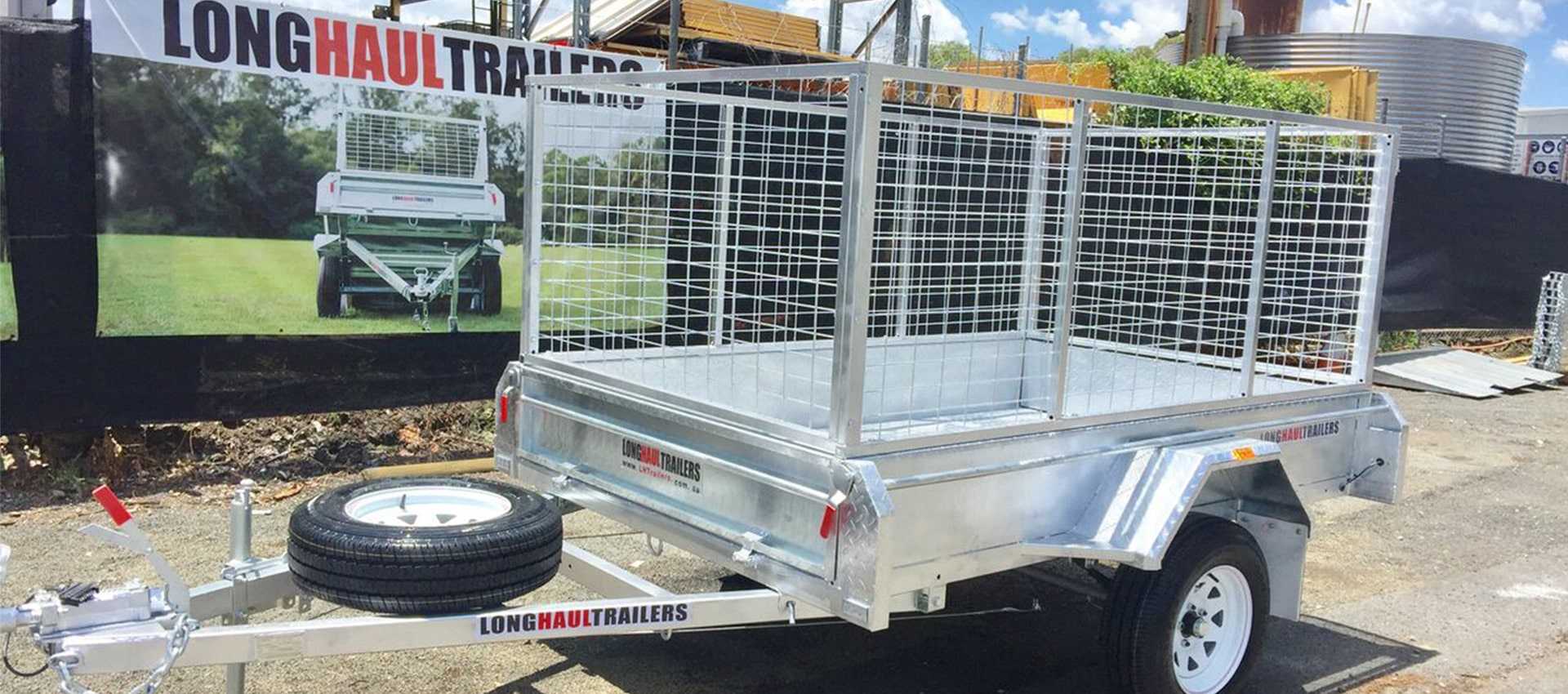 8x5 Premum Heavy Duty Trailer 1400kg ATM Long Haul Trailers