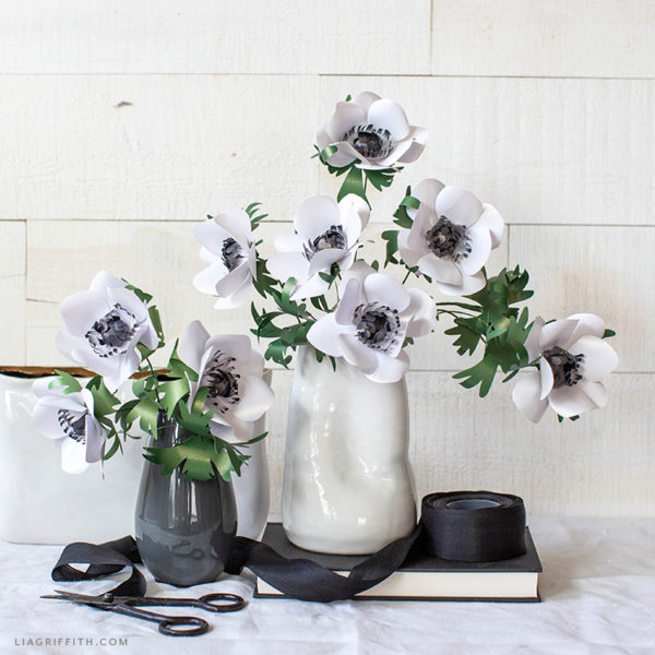 Lia Griffith Video Tutorial NEW Frosted Paper Anemone Flower Kit