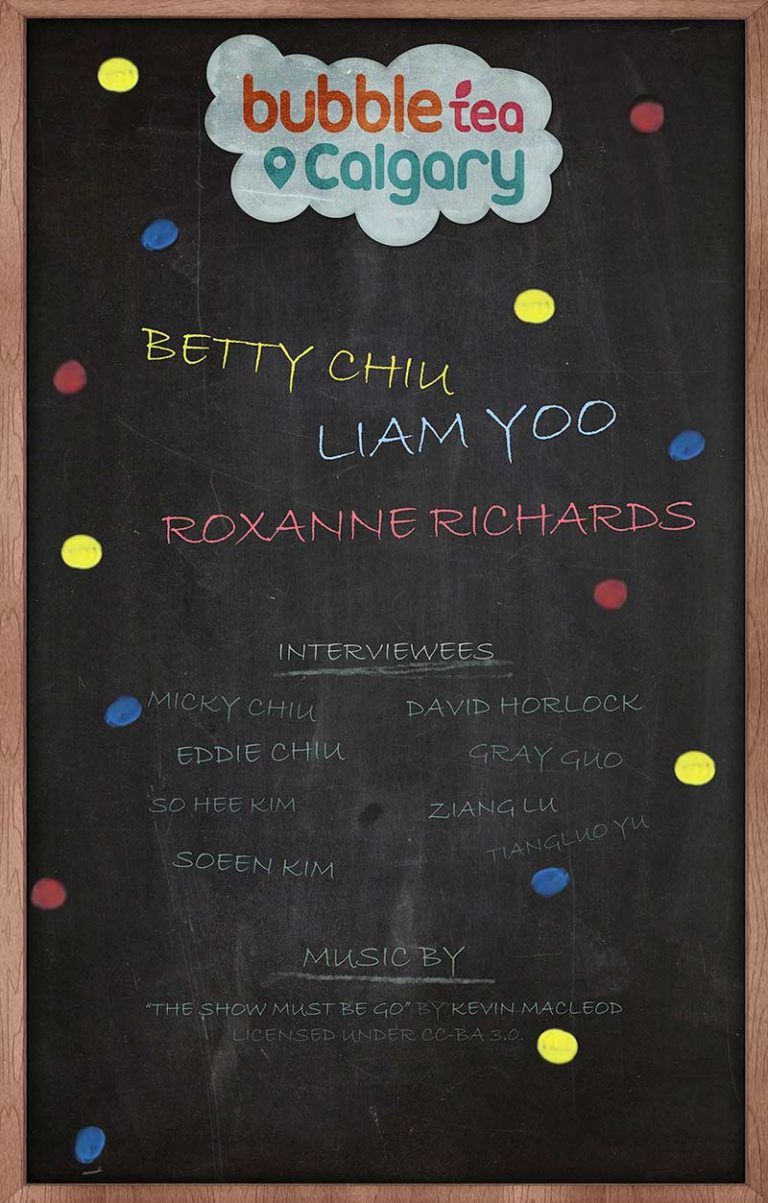 Bubble Tea in Calgary Liam3D