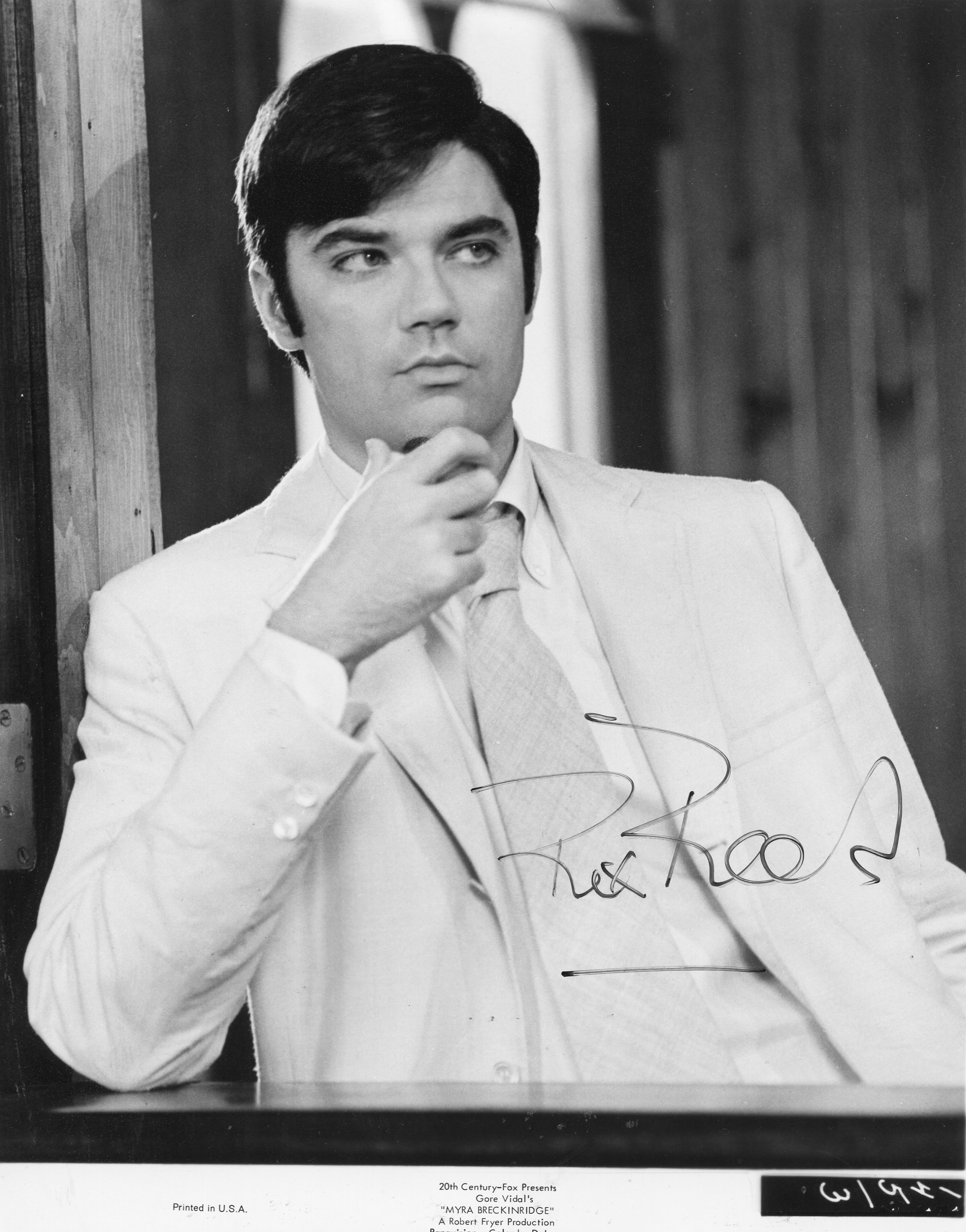 Rex Reed Movies & Autographed Portraits Through The Decades