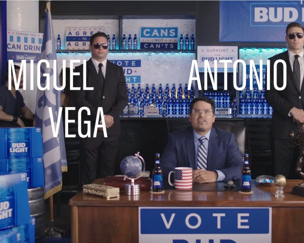 Bud Light Party with Michael Peña Liam Labs We Lead With Video