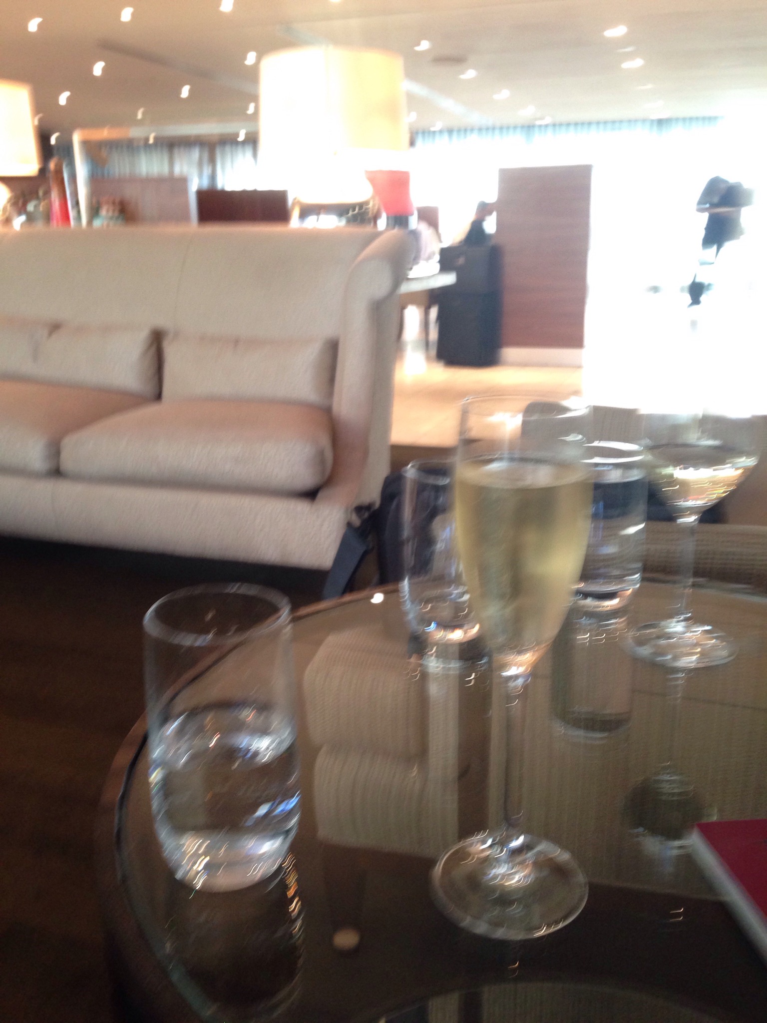 The JFK CCR the best lounge in the world (in my opinion) LCY ORD