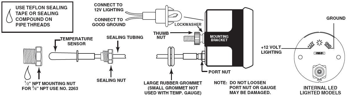 [DIAGRAM] Wiring Diagram For Autometer Oil Pressure Gauge