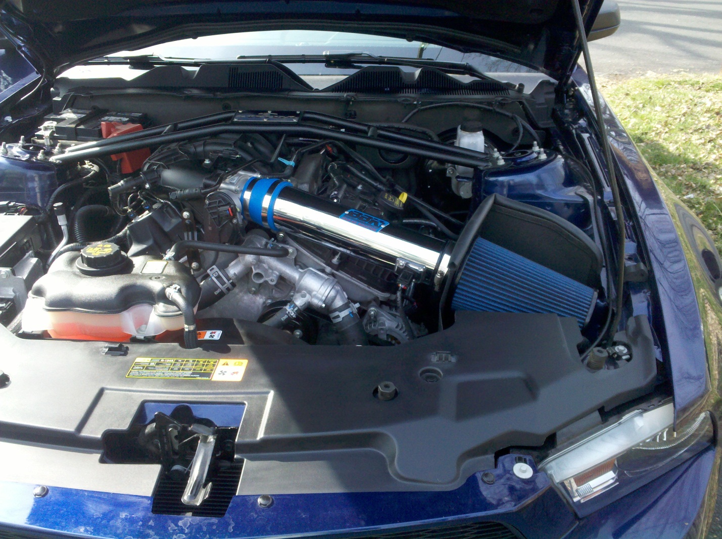 How to install a BBK Cold Air Intake on your 20112012 V6 Mustang