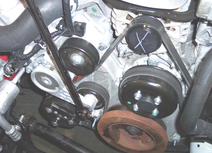 How to install a Roush Underdrive Pulleys on your 20052010 GT Mustang