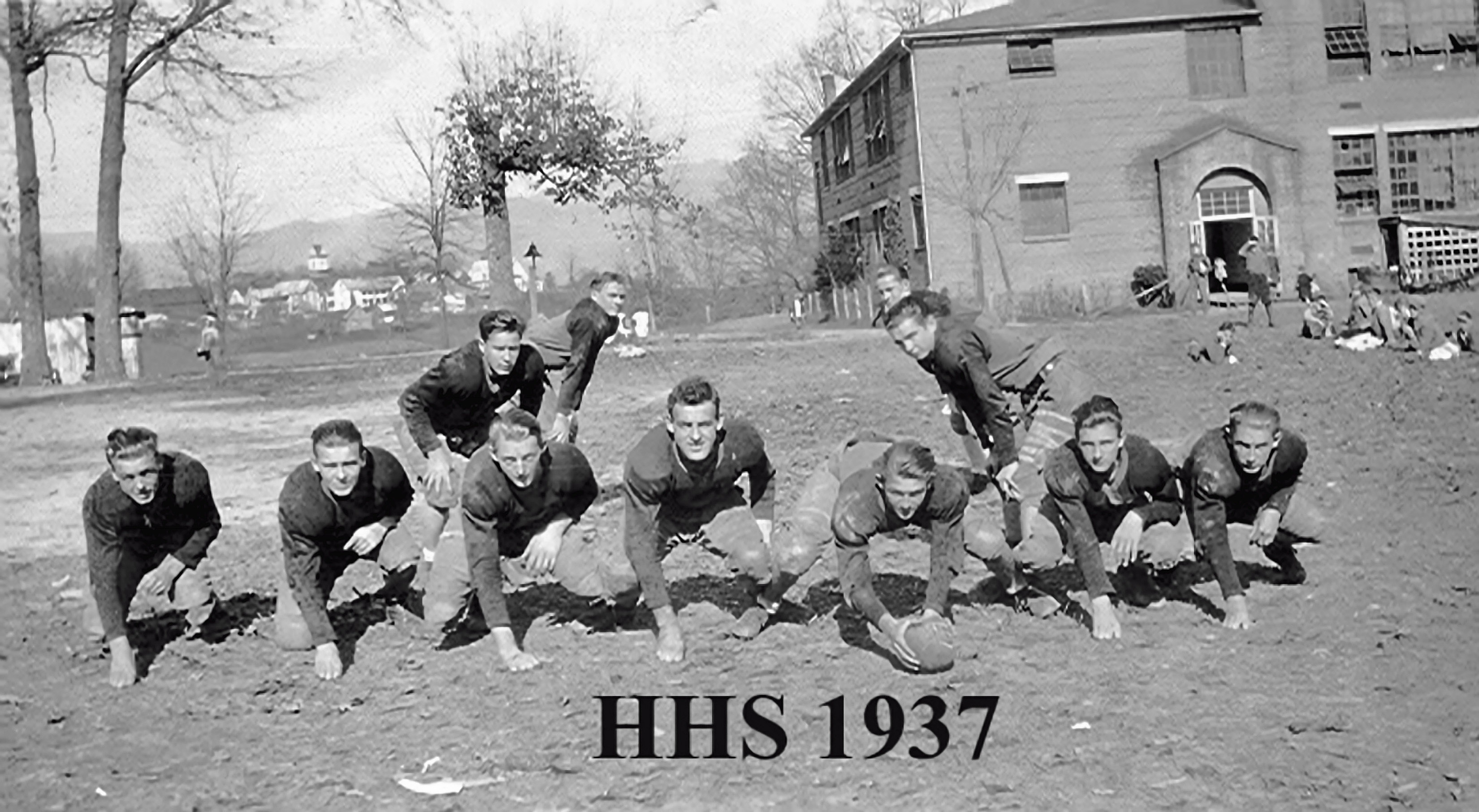 Hayesville High School Football Team, 1937