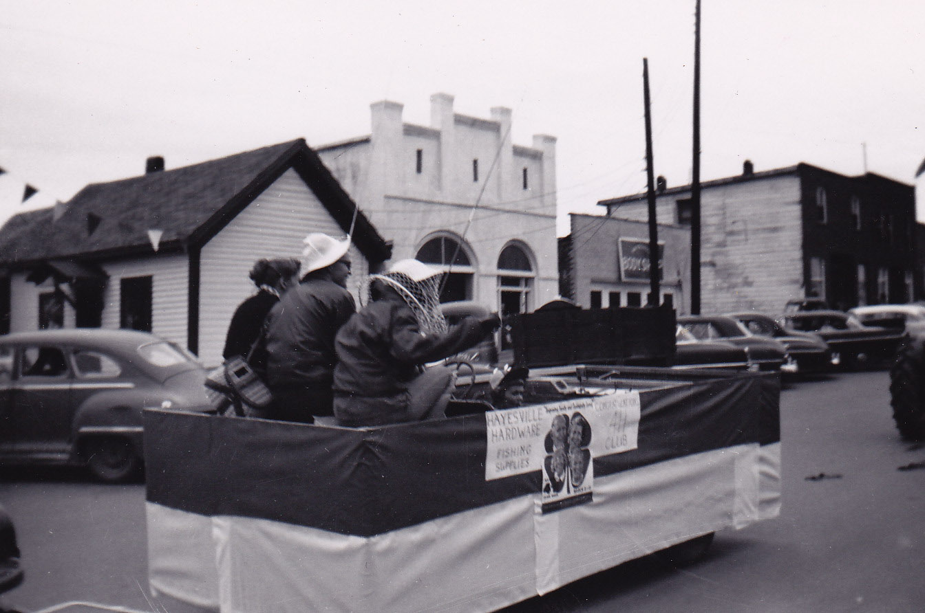 Hayesville Hardware Parade Float