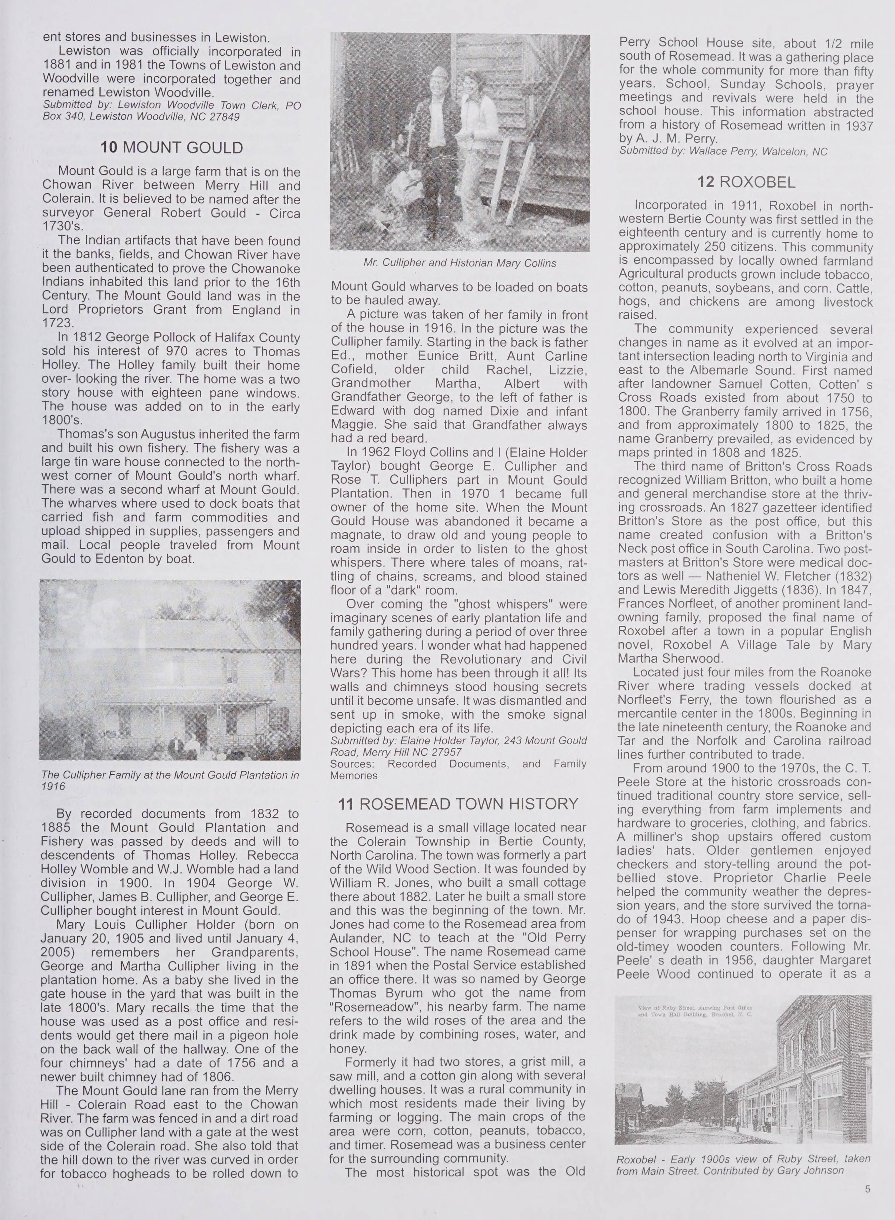 Bertie County North Carolina Heritage 17222010